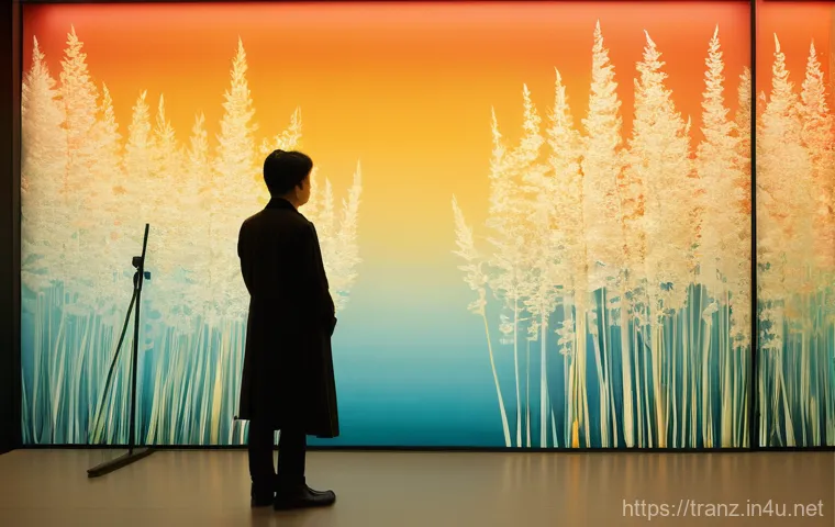 번역 품질 향상 꿀팁 - **Prompt:** A focused and detail-oriented professional, dressed in smart casual attire, sits at a mo...